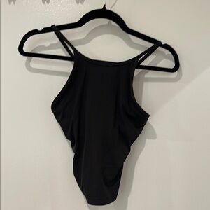 Black Lululemon Waist Length Top